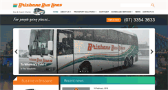 Desktop Screenshot of brisbanebuslines.com.au